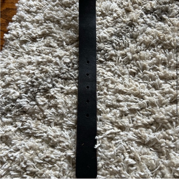 Banana Republic belt, leather, black/silver, size small main image 8